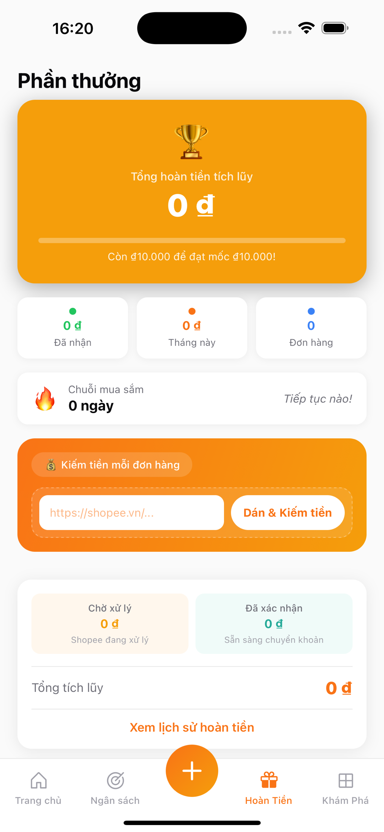 Moni - Earn cashback rewards